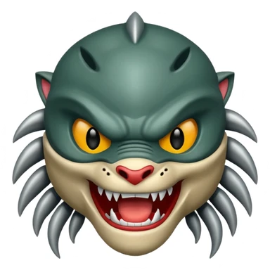smiling predator sticker