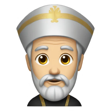 greek orthodox priest sticker