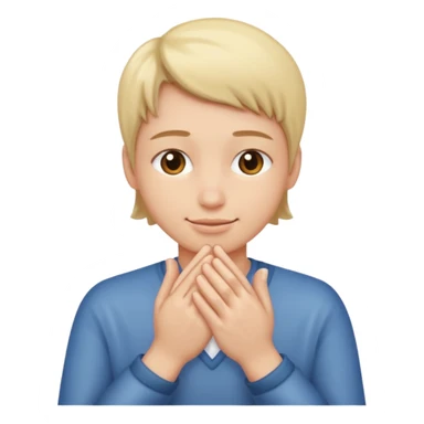 Quelqu’un qui se frotte les mains sticker