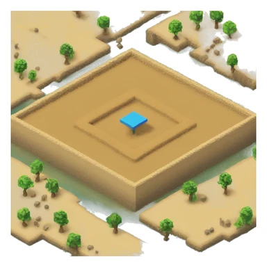 8-bit sandbox sticker