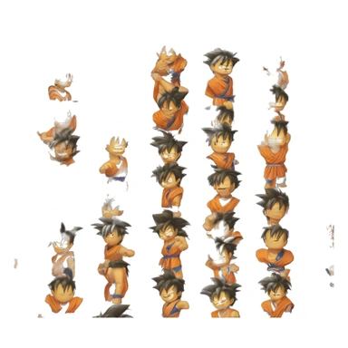 Goku kamehameha  sticker