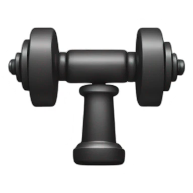 Dumbell weights 2D sticker