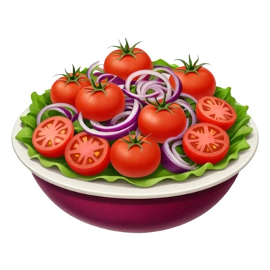 vegetarian red salad sticker