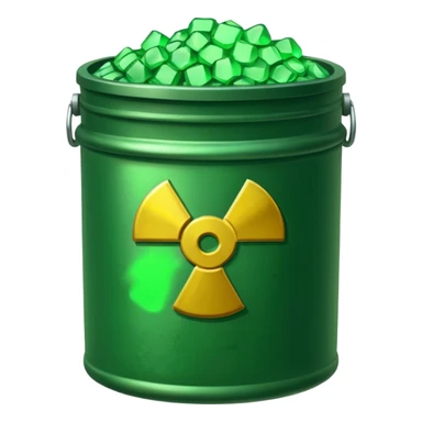 nuclear waste sticker