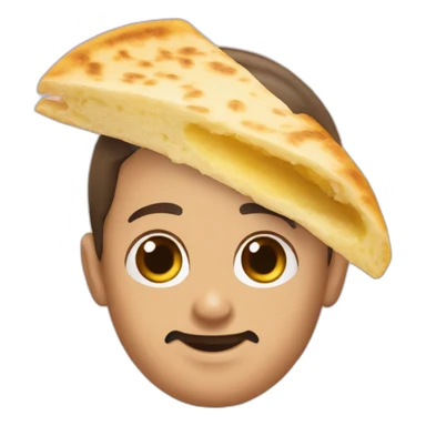 arepa venezolana quemada sticker