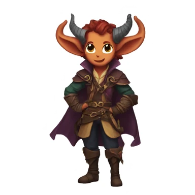 Tiefling Bard sticker