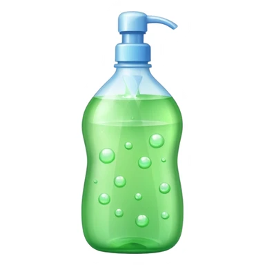 Dishwashing liquid sticker