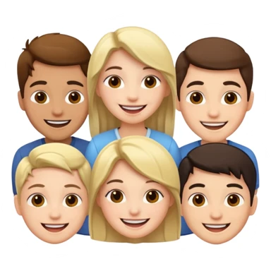 friends happy sticker