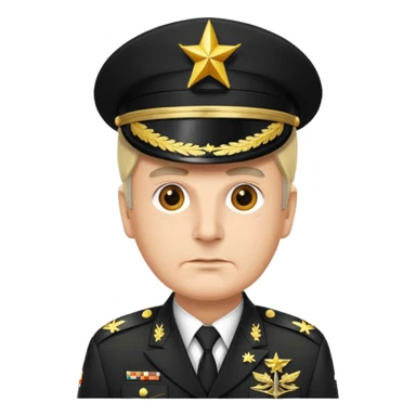 General of the army rank sticker