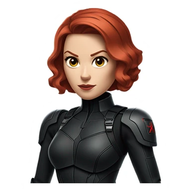 Black Widow Natasha Romanoff sticker