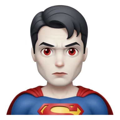 bizarro superman sticker