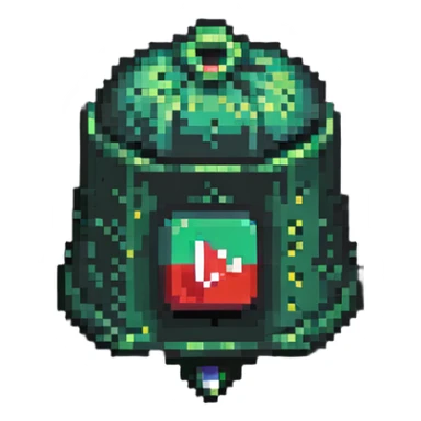 YouTube bell notification icon badge with pixel art style sticker