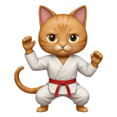 karete yapan hayvan sticker