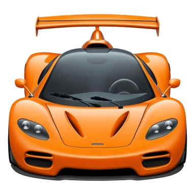 A McLaren f1 car sticker