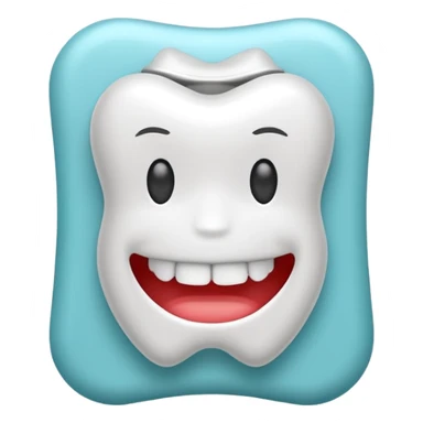 Dental floss  sticker