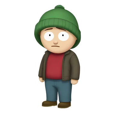 Eric Cartman from South Park sticker