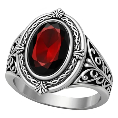 The vampire diaries Stefan ring sticker