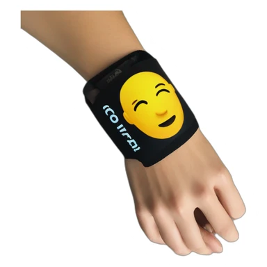 Concert wrist band sticker