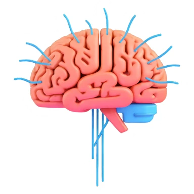 brain electric sticker