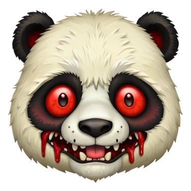 Zombie ponda face  sticker