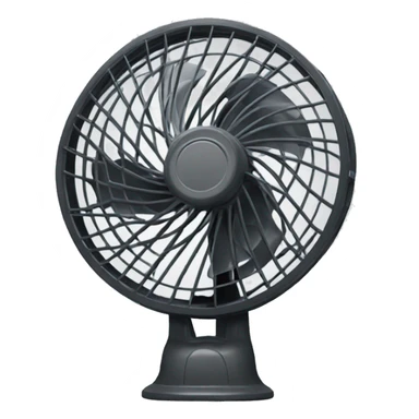 Electric fan sticker