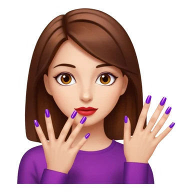 Slay girl emoji💅💅 sticker
