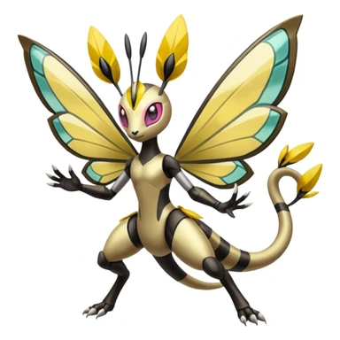Meloetta-Beedrill-Manectric-Palkia-Cresselia-fusion sticker