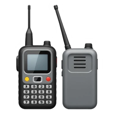 walkie talkie emoji sticker