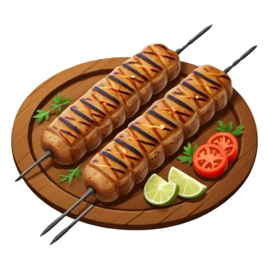 Turkish kebab sticker