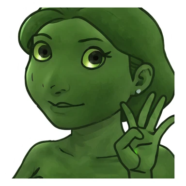 black girl heart sign with hand  sticker