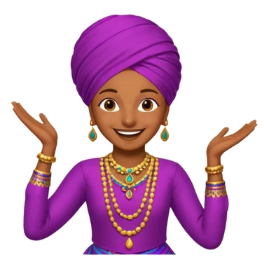 bhangra dancer sticker