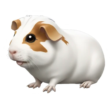 The skeleton of a guinea pig sticker
