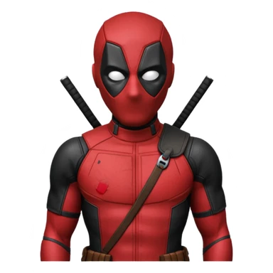 deadpool from Deadpool & Wolverine movie sticker