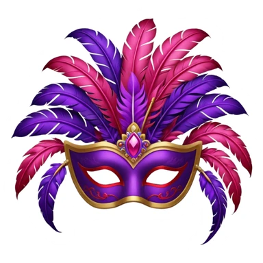carnival-mas-costume,-red,-purple-and-pink-preferably,-full-costume-feathers-at-the-back- sticker
