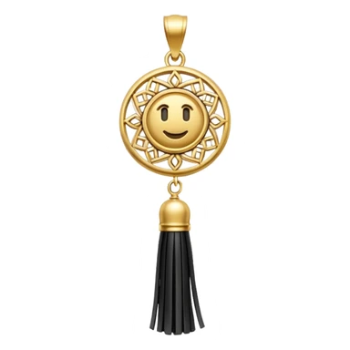 ade tassel pendant sticker