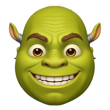 shrek sticker