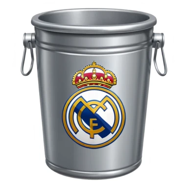 Real Madrid poubelle sticker