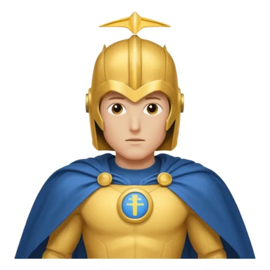 doctor fate with cape and helmet sticker