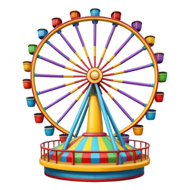 Carnival ride sticker