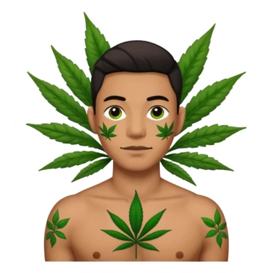 twitch black MrRunNGun weed sticker