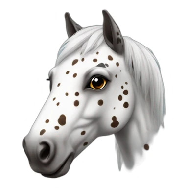 appaloosa horse sticker
