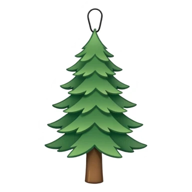 Hanging car air freshener sticker