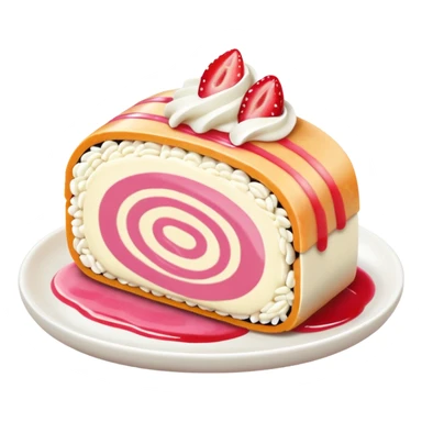 Strawberry cheesecake sushi sticker