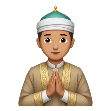 RAMADAN DAILY ROUTINE FOR A GUY PAYING IN A MOSQUE sticker