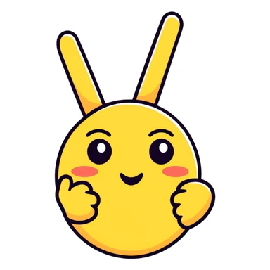 Eye rolling emoji with middle finger sticker