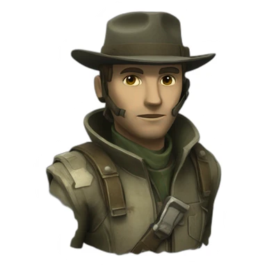 fallout ncr ranger sticker