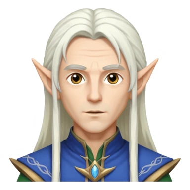 ESO male high elf sticker