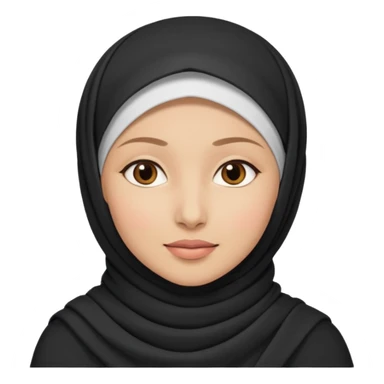 wanita berhijab sticker