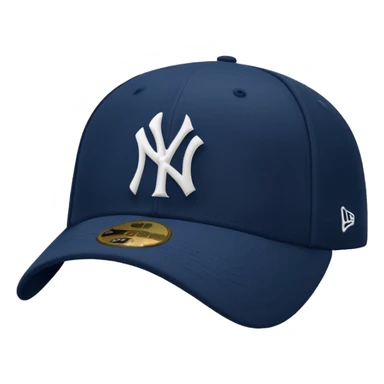 Brimless new york Yankee cap sticker