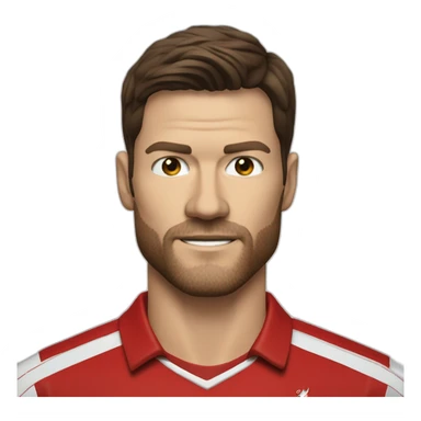 Xabi Alonso becoming manager of Liverpool Fc sticker